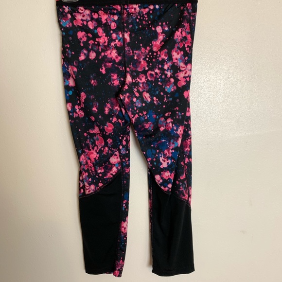 Nike pro Fit size Medium leggings floral cropped - Picture 5 of 6